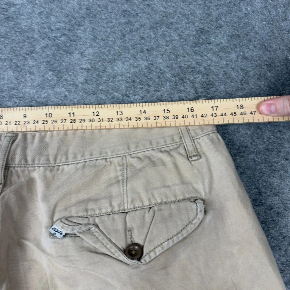 Levi's Cargo Shorts Mens W34 Tan Khaki Y2K Utility Distressed‎ Workwear Outdoor